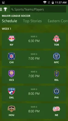 MSN Sports android App screenshot 5