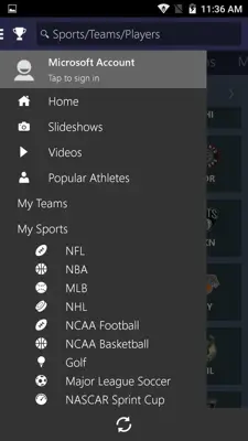 MSN Sports android App screenshot 6